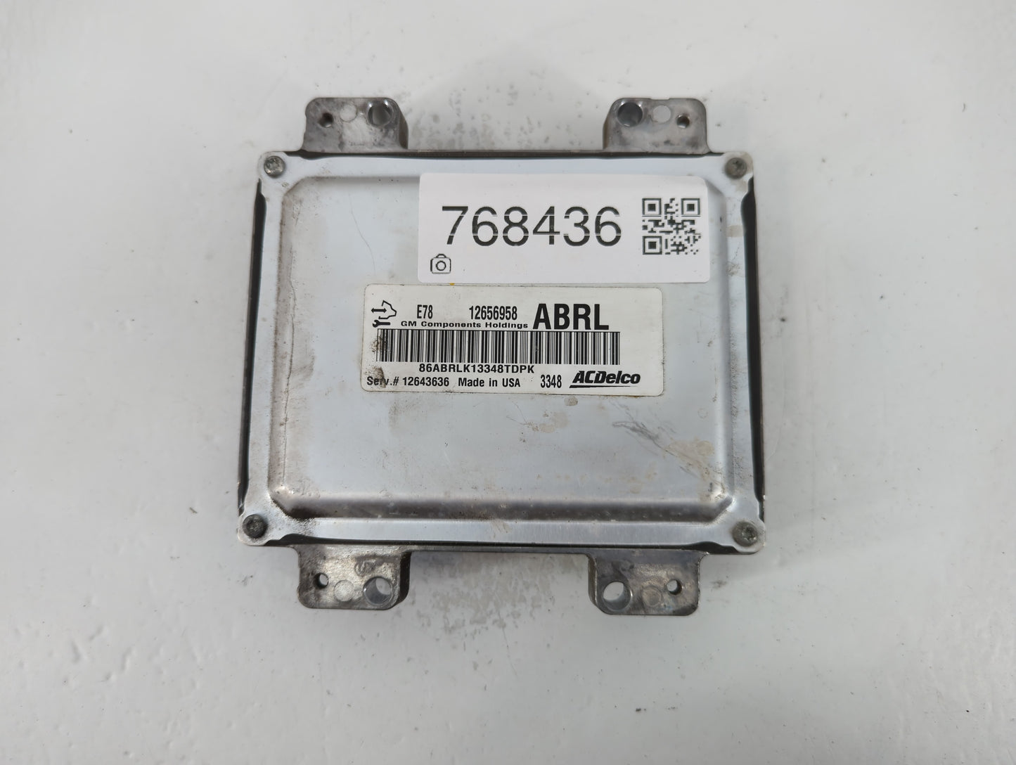 2012-2016 Chevrolet Sonic PCM Engine Control Computer ECU ECM PCU OEM P/N:12643636 12656958 Fits OEM Used Auto Parts - Oemusedautoparts1.com