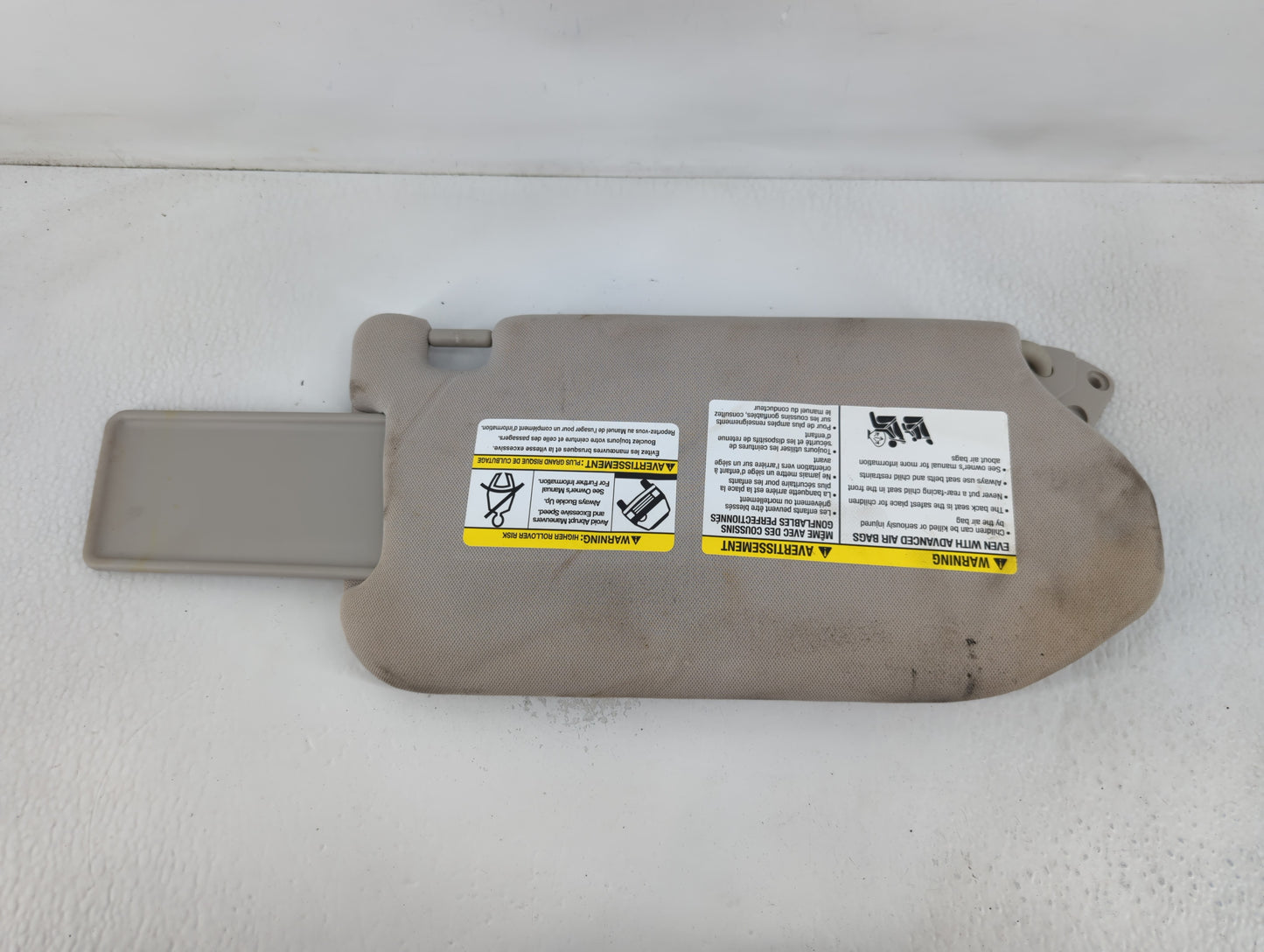 2013-2018 Nissan Pathfinder Sun Visor Shade Replacement Driver Left Mirror Fits Fits 2013 2014 2015 2016 2017 2018 2019 OEM Used Auto Parts - Oemusedautoparts1.com