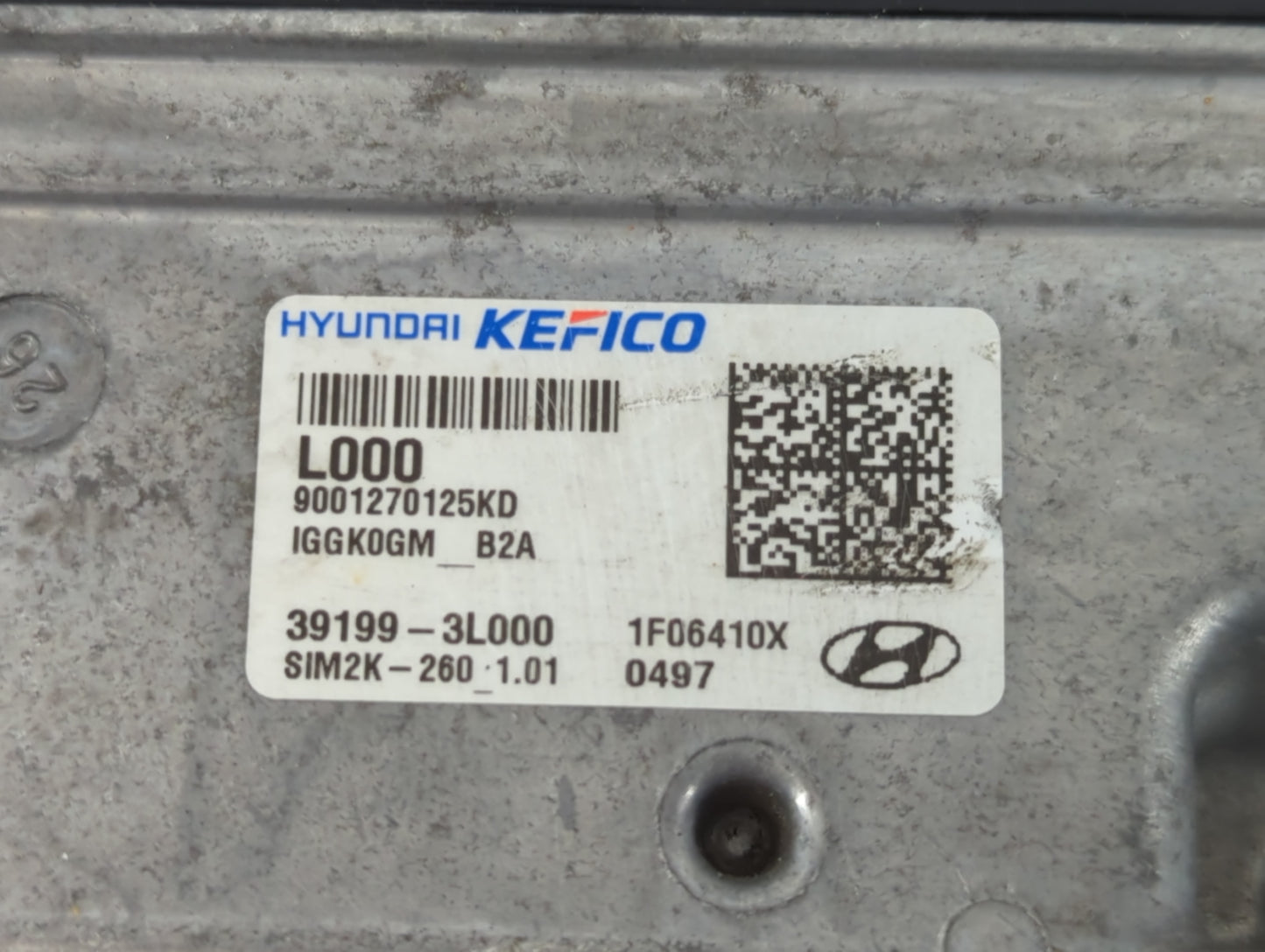 2019-2020 Kia Sorento PCM Engine Control Computer ECU ECM PCU OEM P/N:9001270125KD 39199-3L000 Fits Fits 2019 2020 OEM Used Auto Parts - Oemusedautoparts1.com