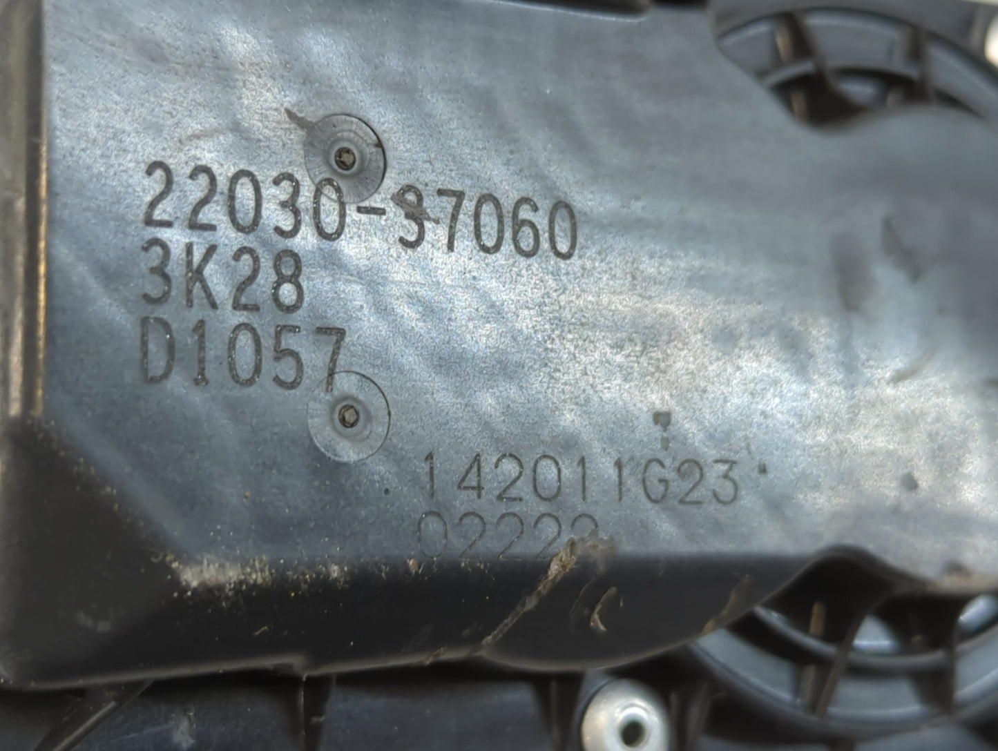 2020-2022 Toyota Corolla Throttle Body P/N:22030-37060 Fits Fits 2010 2011 2012 2013 2014 2015 2016 2017 2018 2019 2020 2021 2022 OEM Used Auto Parts - Oemusedautoparts1.com