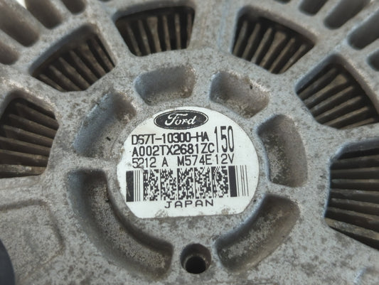 2013-2020 Ford Fusion Alternator Replacement Generator Charging Assembly Engine OEM P/N:A002TX2681ZC DS7T-10300-HA Fits OEM Used Auto Parts