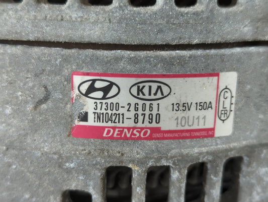 2019-2020 Hyundai Santa Fe Alternator Replacement Generator Charging Assembly Engine OEM P/N:TN104211-8790 37300-2G061 Fits OEM Used Auto Parts