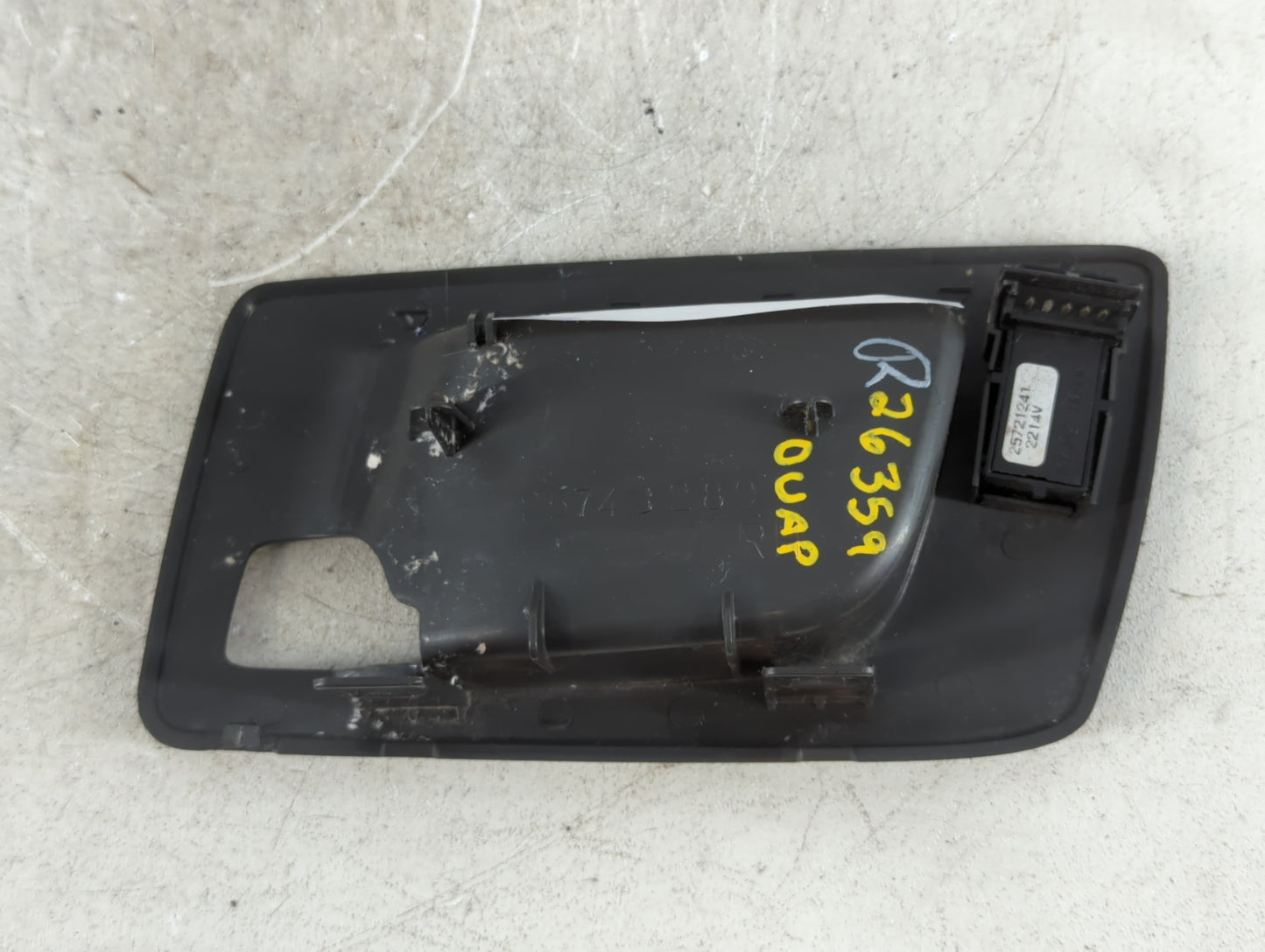 2003 Cadillac Cts Passenger Right Power Window Switch 25743289 - Oemusedautoparts1.com