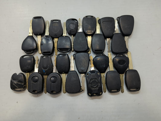 Lot of 25 Aftermarket Keyless Entry Remote Fob MIXED FCC IDS MIXED PART