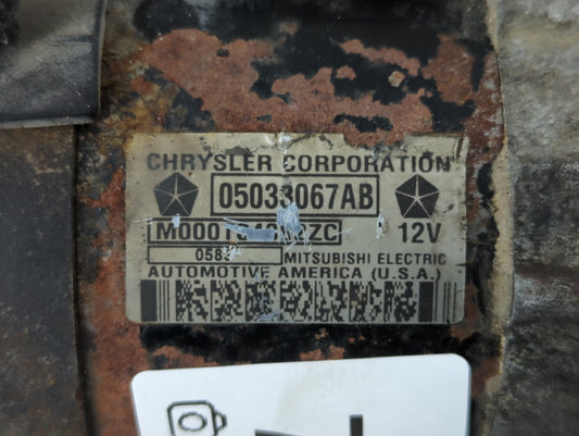 2003-2005 Dodge Neon Car Starter Motor Solenoid OEM P/N:05033067AB Fits Fits 2003 2004 2005 OEM Used Auto Parts