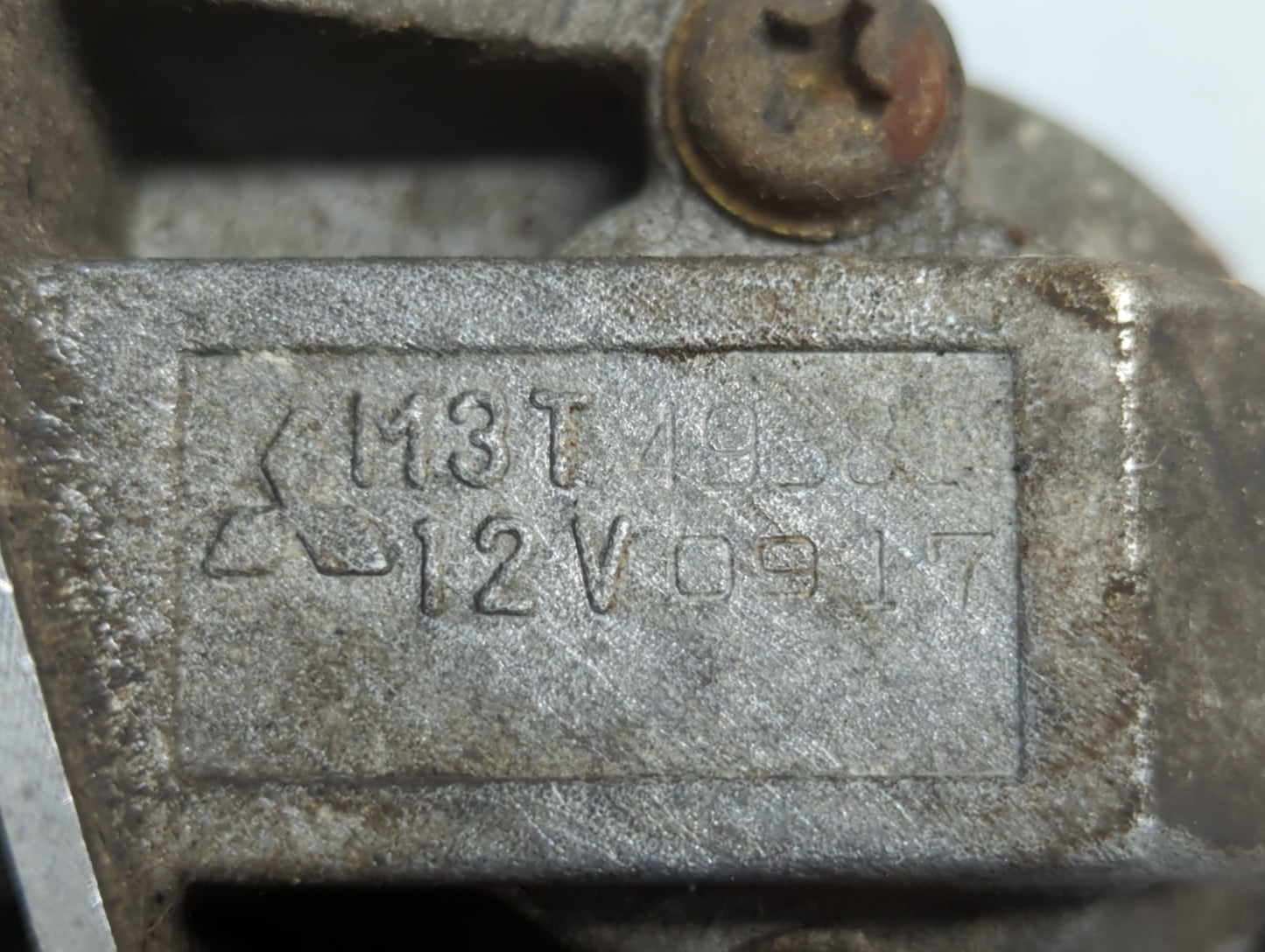 1991 Mercury Capri Car Starter Motor Solenoid OEM P/N:12V0917 Fits OEM Used Auto Parts - Oemusedautoparts1.com