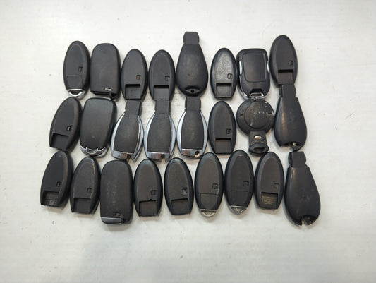 Lot of 25 Aftermarket Keyless Entry Remote Fob MIXED FCC IDS MIXED PART