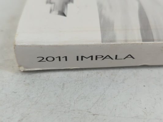 2011 Chevrolet Impala Owners Manual Book Guide P/N:20782813 B OEM Used Auto Parts