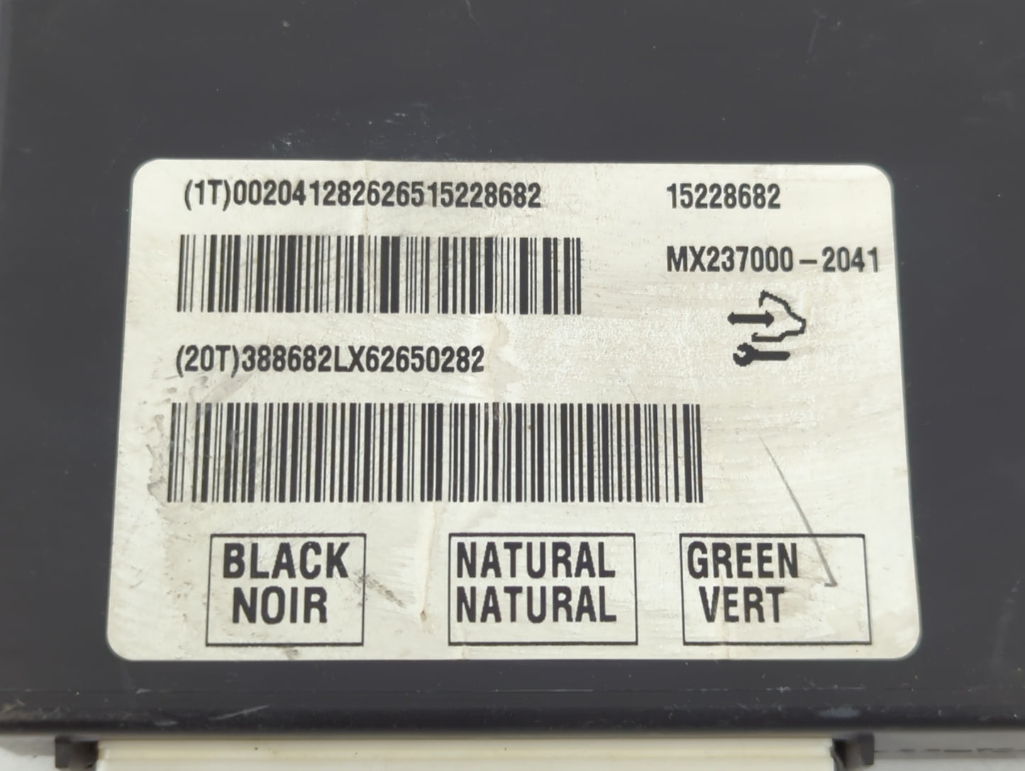 2006-2011 Cadillac Dts Climate Control Module Temperature AC/Heater Replacement P/N:MX237000-2041 15228682 Fits OEM Used Auto Parts - Oemusedautoparts1.com