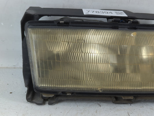 1992 Pontiac Grand Prix Passenger Right Oem Head Light Headlight Lamp