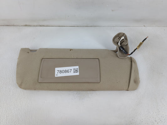 2004-2005 Chevrolet Avalanche 1500 Sun Visor Shade Replacement Driver Left Mirror Fits Fits 2004 2005 OEM Used Auto Parts