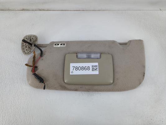 2006 Chevrolet Trail Blazer Sun Visor Shade Replacement Driver Left Mirror Fits Fits 2005 2007 OEM Used Auto Parts