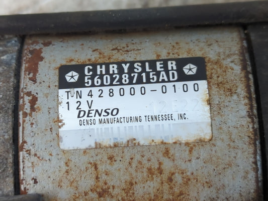 2002-2004 Dodge Ram 1500 Car Starter Motor Solenoid OEM P/N:56028715AD Fits Fits 2002 2003 2004 OEM Used Auto Parts