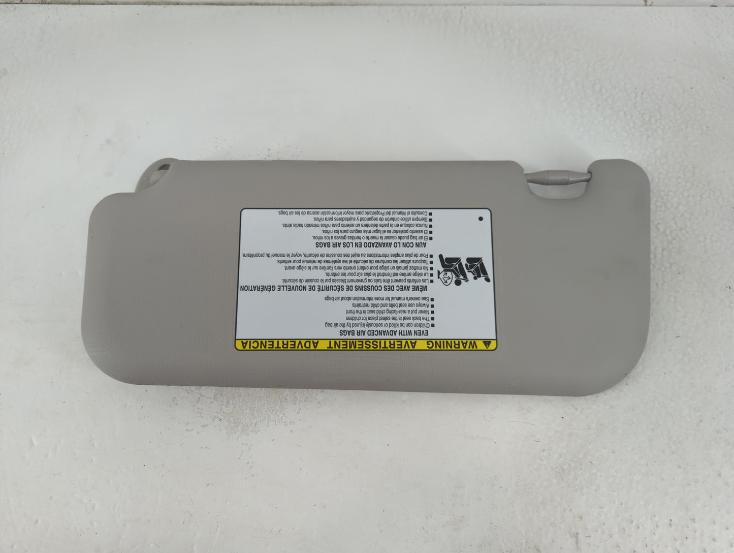 2017-2019 Toyota Corolla Sun Visor Shade Replacement Passenger Right Mirror Fits Fits 2017 2018 2019 OEM Used Auto Parts - Oemusedautoparts1.com