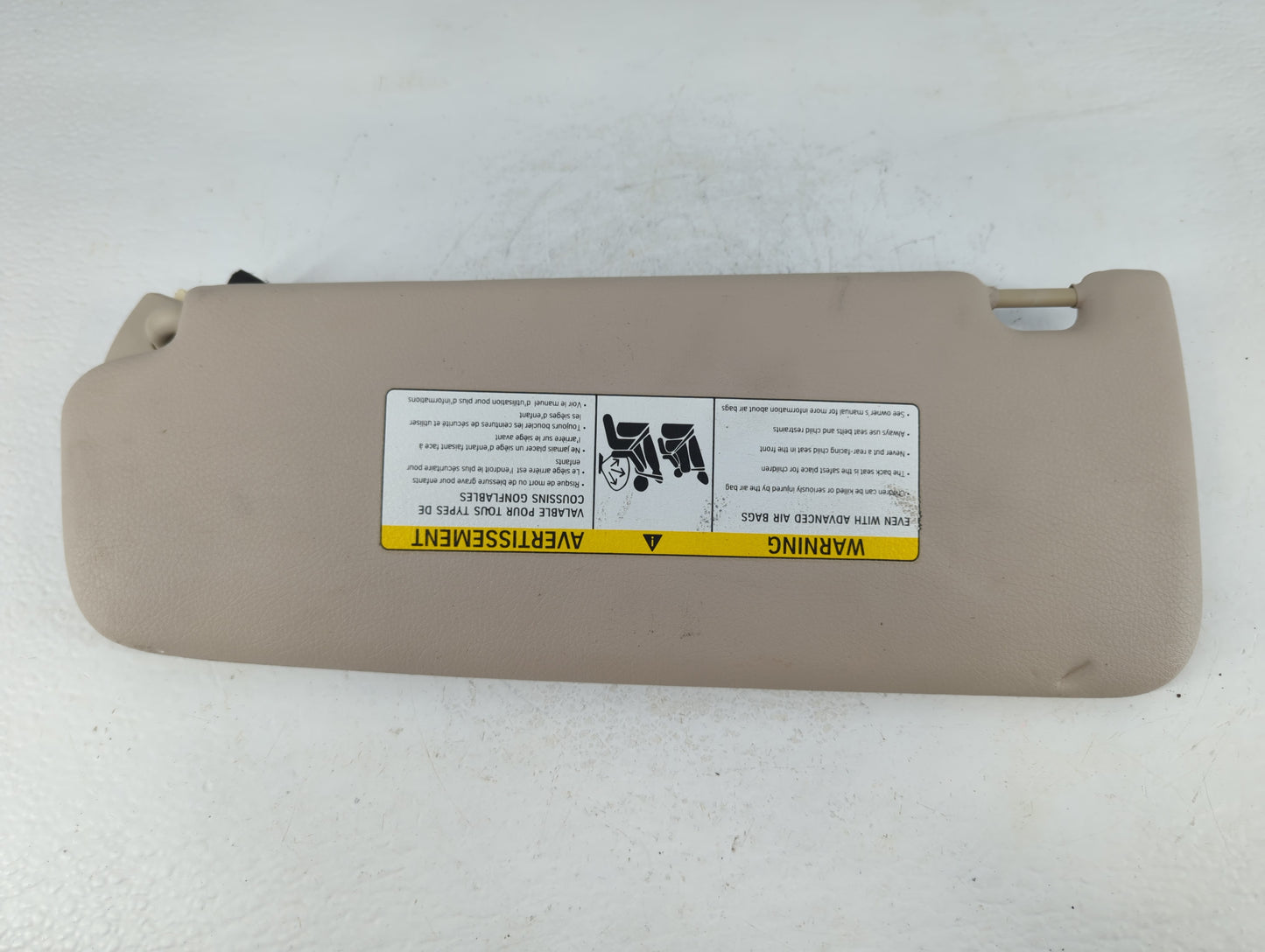2010-2016 Bmw 535i Sun Visor Shade Replacement Passenger Right Mirror Fits Fits 2010 2011 2012 2013 2014 2015 2016 OEM Used Auto Parts - Oemusedautoparts1.com