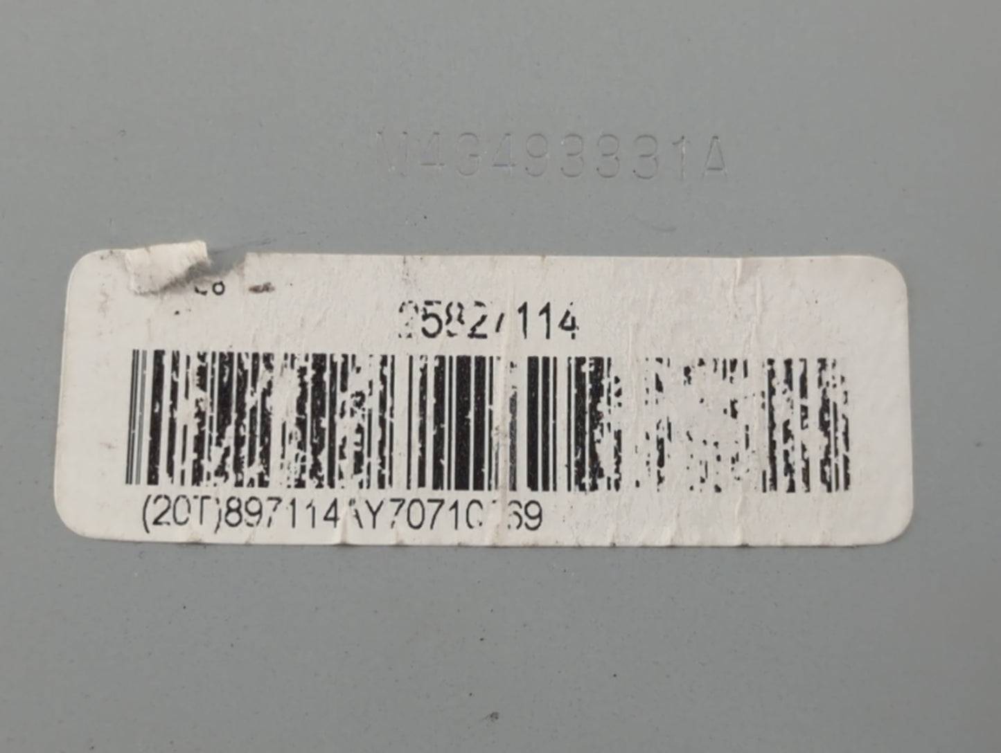 2007 Saturn Outlook Radio AM FM Cd Player Receiver Replacement P/N:M43493331A Fits OEM Used Auto Parts - Oemusedautoparts1.com