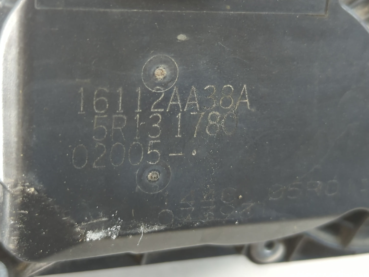 2013-2019 Subaru Legacy Throttle Body P/N:16112AA38A Fits Fits 2013 2014 2015 2016 2017 2018 2019 OEM Used Auto Parts - Oemusedautoparts1.com