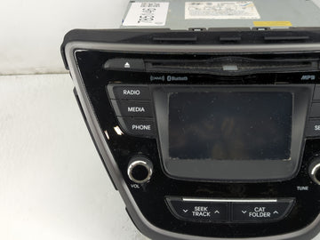2014-2016 Hyundai Elantra Radio AM FM Cd Player Receiver Replacement P/N:96180-3X165GU Fits Fits 2014 2015 2016 OEM Used Auto Parts