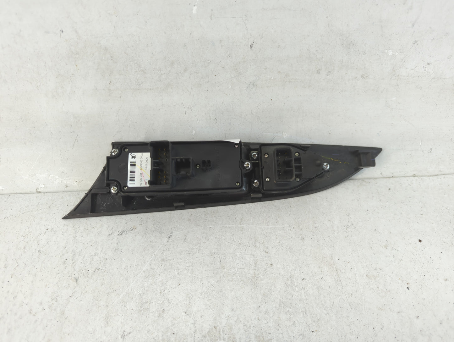 2007 Audi A3 Master Power Window Switch Replacement Driver Side Left P/N:BN8F 66 350A 03 1234 01 Fits OEM Used Auto Parts - Oemusedautoparts1.com
