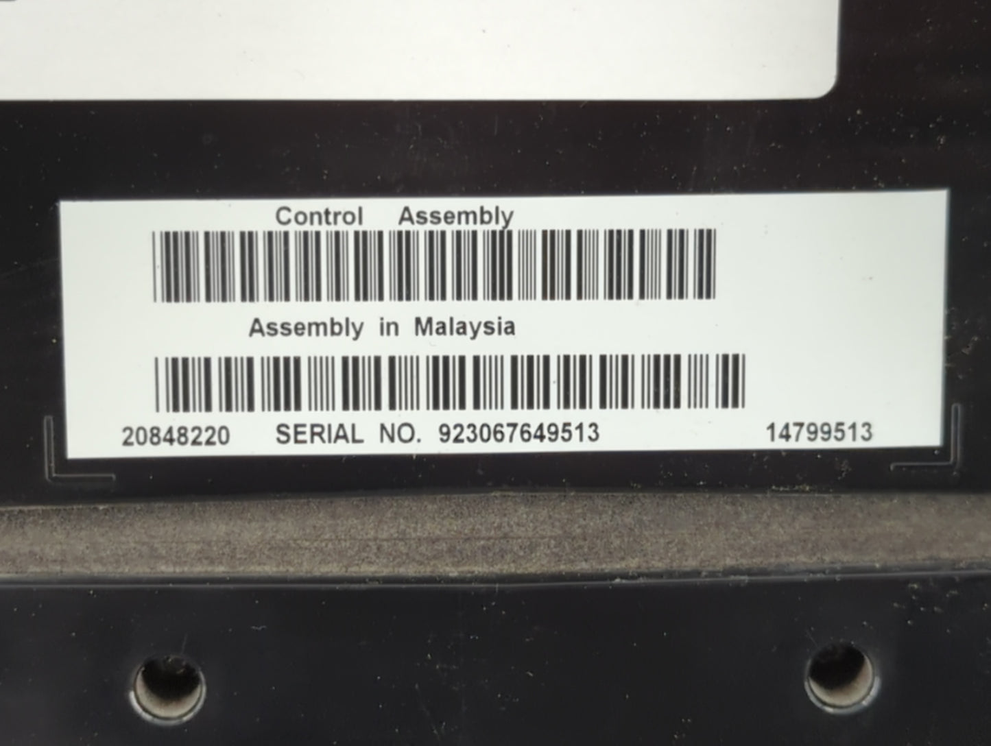 2010 Cadillac Srx Radio AM FM Cd Player Receiver Replacement P/N:20848220 Fits OEM Used Auto Parts - Oemusedautoparts1.com