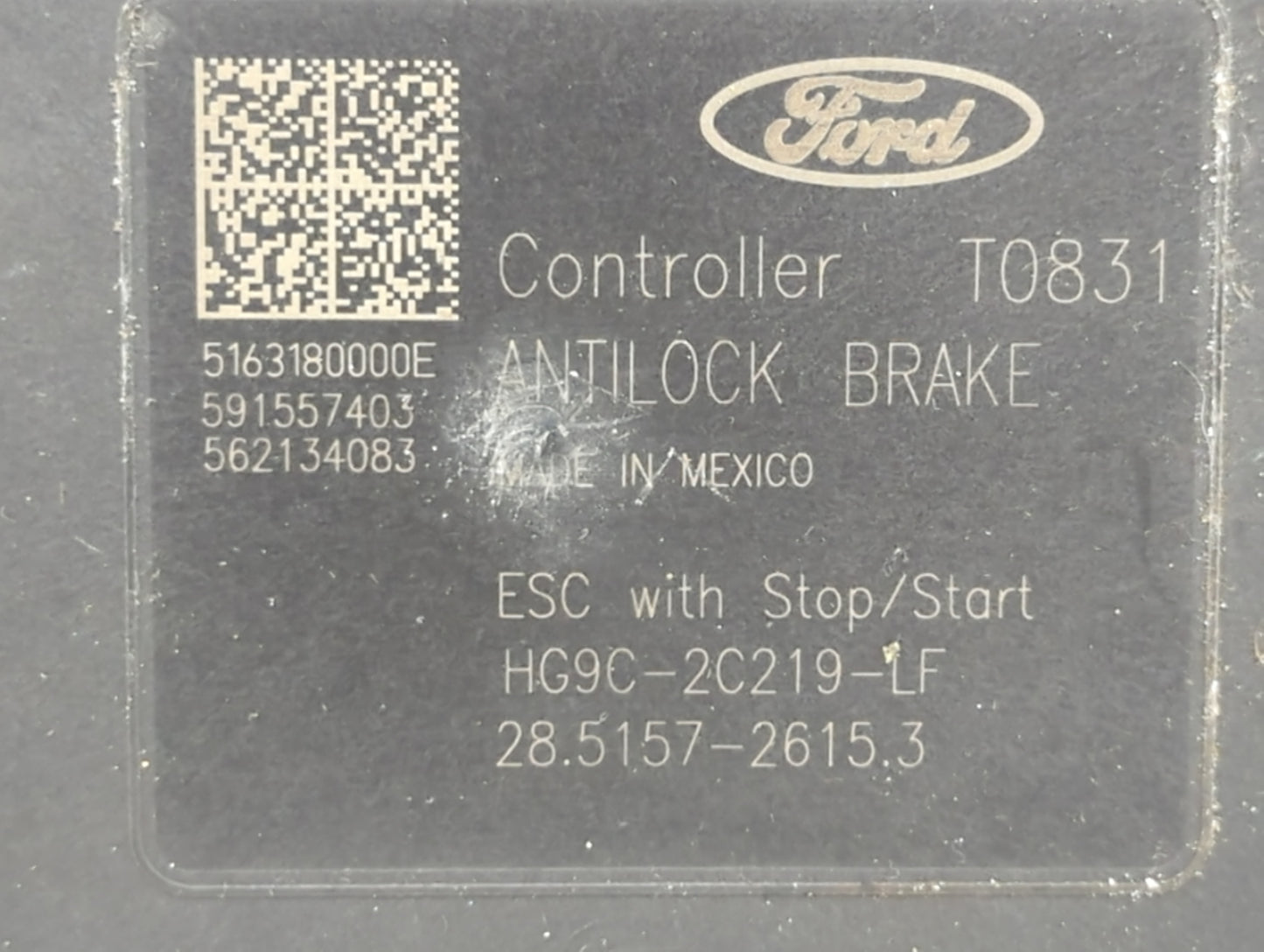 2017-2018 Ford Fusion ABS Pump Control Module Replacement P/N:HG9C-2B373-BG HG9C-2C219-LG, HG9C-2B373-BH Fits Fits 2017 2018 OEM Used Auto Parts - Oemusedautoparts1.com