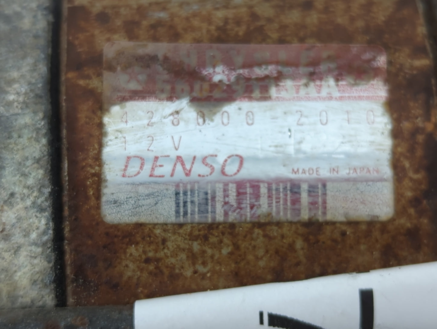 2003-2005 Dodge Ram 1500 Car Starter Motor Solenoid OEM P/N:TN428000-2010 Fits Fits 2003 2004 2005 OEM Used Auto Parts - Oemusedautoparts1.com