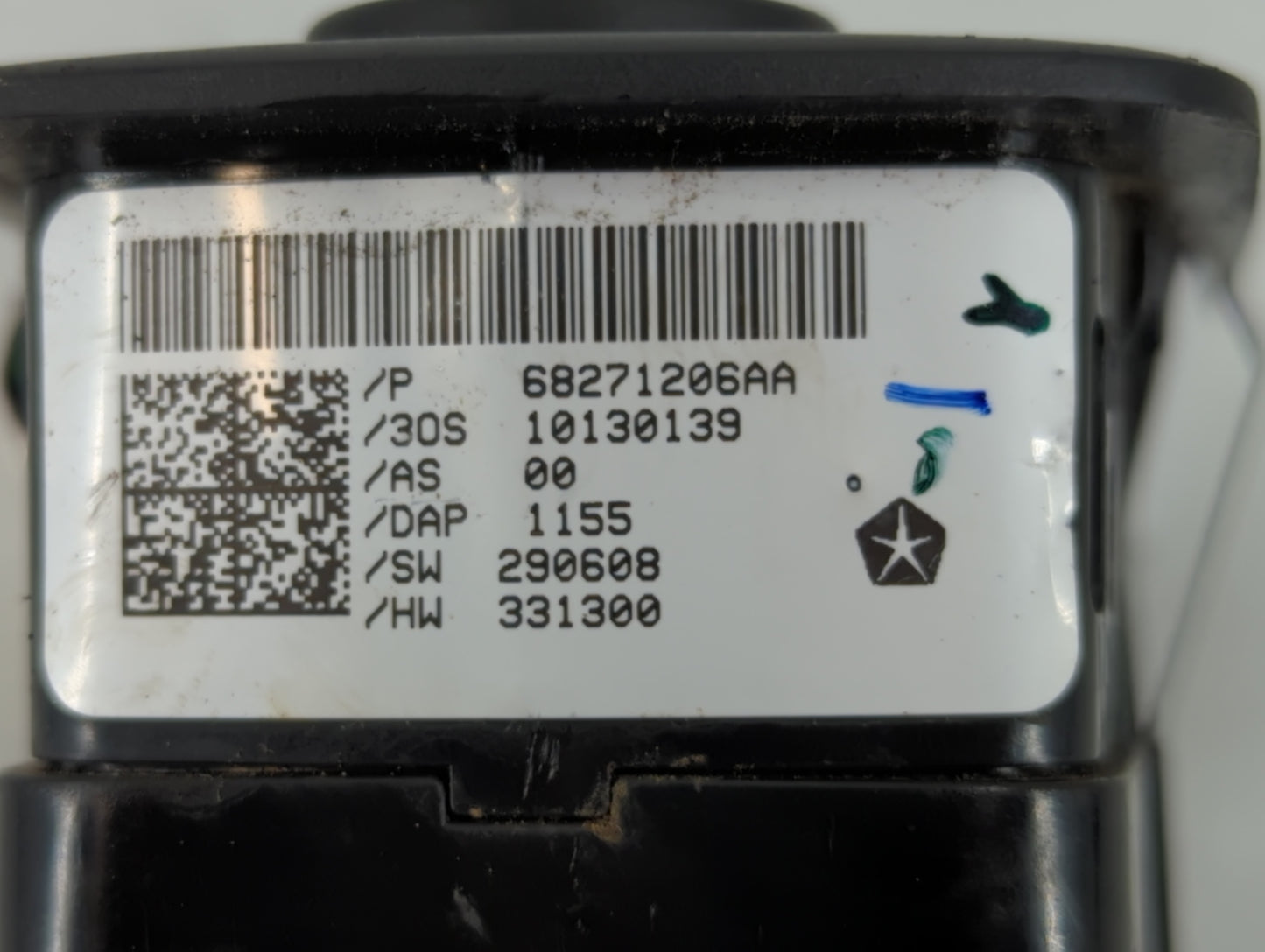 2015-2022 Jeep Cherokee Master Power Window Switch Replacement Driver Side Left P/N:68271206AA Fits OEM Used Auto Parts - Oemusedautoparts1.com