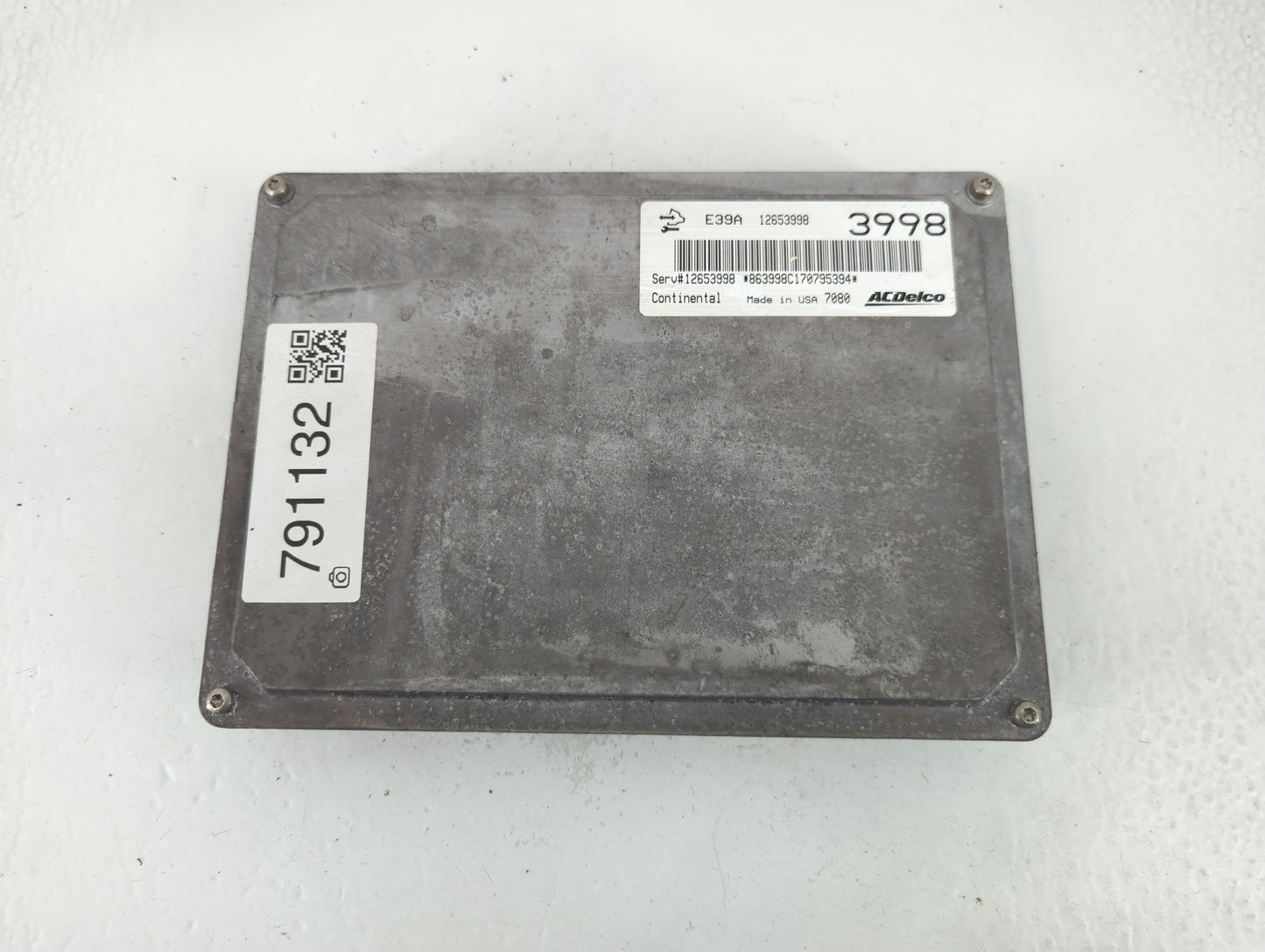 2014-2016 Chevrolet Impala PCM Engine Control Computer ECU ECM PCU OEM P/N:12653998 Fits Fits 2013 2014 2015 2016 OEM Used Auto Parts - Oemusedautoparts1.com
