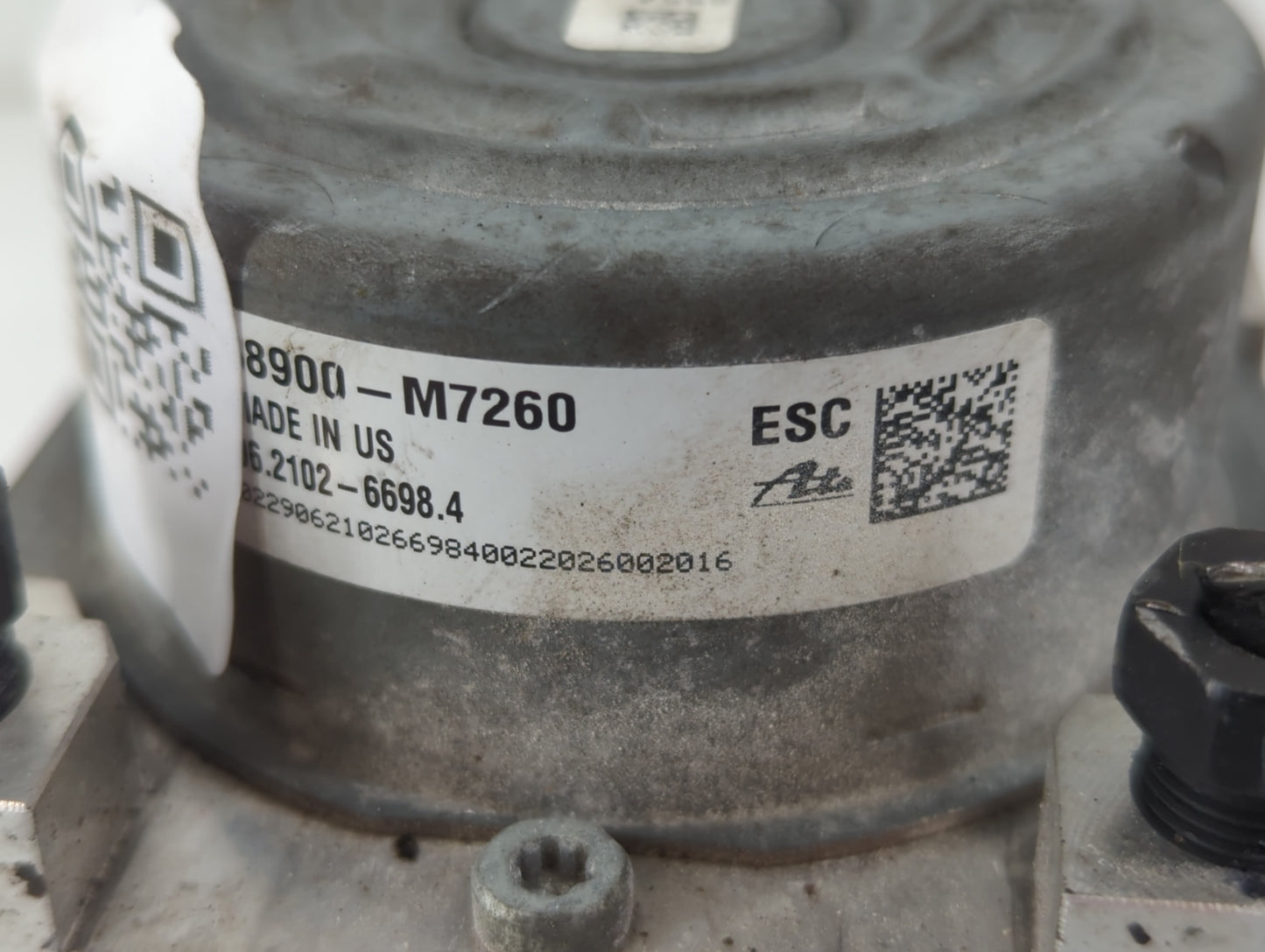 2019-2021 Kia Forte ABS Pump Control Module Replacement P/N:58900-M7460 Fits Fits 2019 2020 2021 OEM Used Auto Parts - Oemusedautoparts1.com