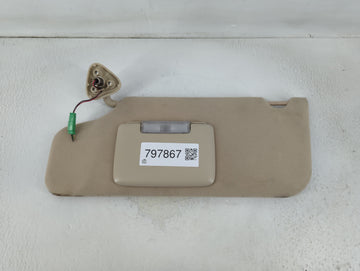2005-2006 Mercury Montego Sun Visor Shade Replacement Driver Left Mirror Fits Fits 2005 2006 OEM Used Auto Parts
