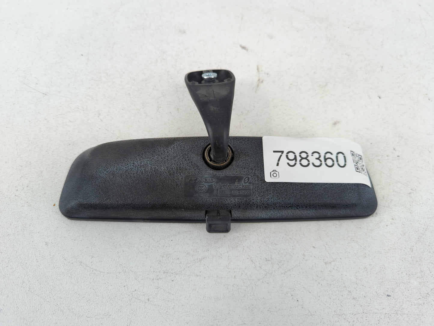 2005-2011 Hyundai Accent Interior Rear View Mirror Replacement OEM P/N:E1102 5400 A047396 Fits OEM Used Auto Parts - Oemusedautoparts1.com