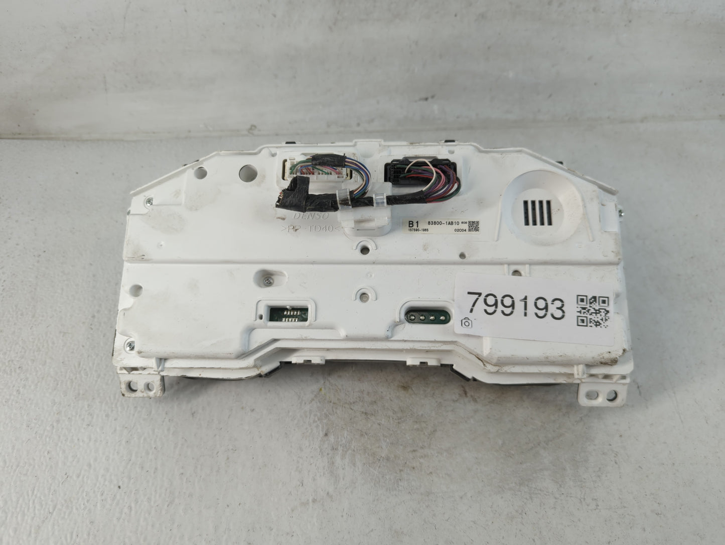 2020 Toyota Corolla Instrument Cluster Speedometer Gauges P/N:83800-1AB10 Fits OEM Used Auto Parts - Oemusedautoparts1.com