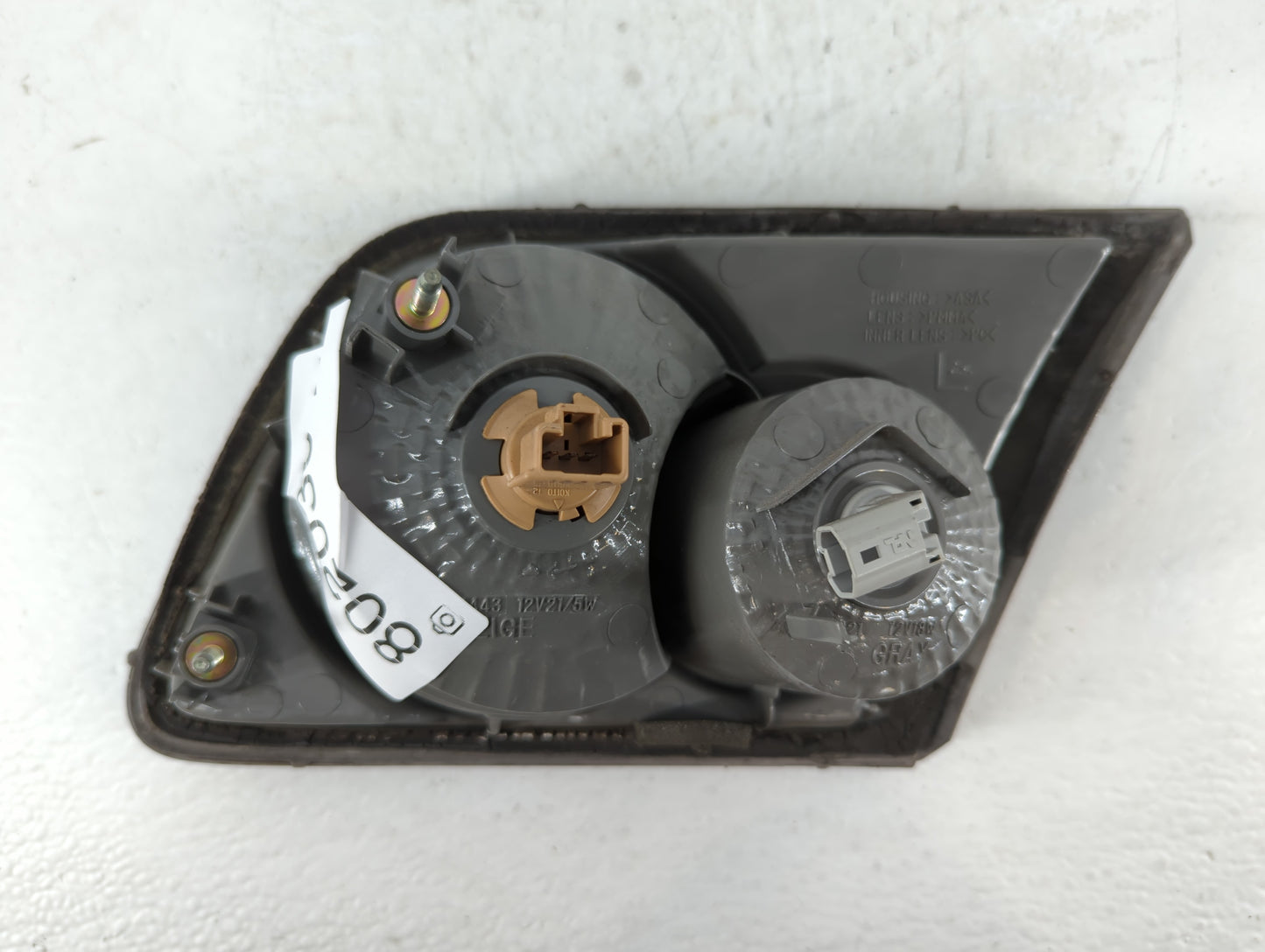 2006-2007 Mazda 6 Tail Light Assembly Driver Left OEM Fits Fits 2006 2007 OEM Used Auto Parts - Oemusedautoparts1.com