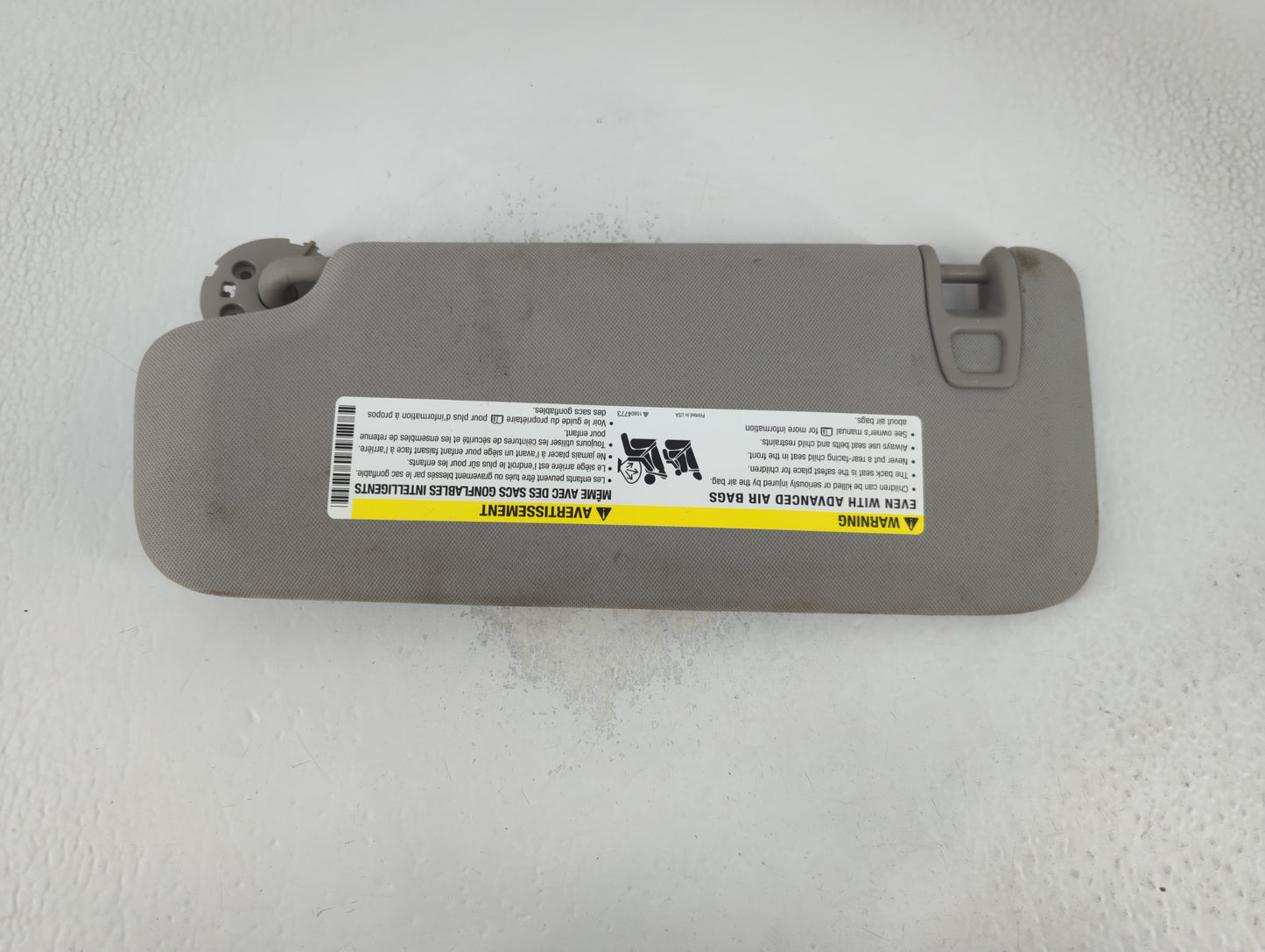 2010-2017 Chevrolet Equinox Sun Visor Shade Replacement Passenger Right Mirror Fits Fits 2010 2011 2012 2013 2014 2015 2016 2017 OEM Used Auto Parts - Oemusedautoparts1.com