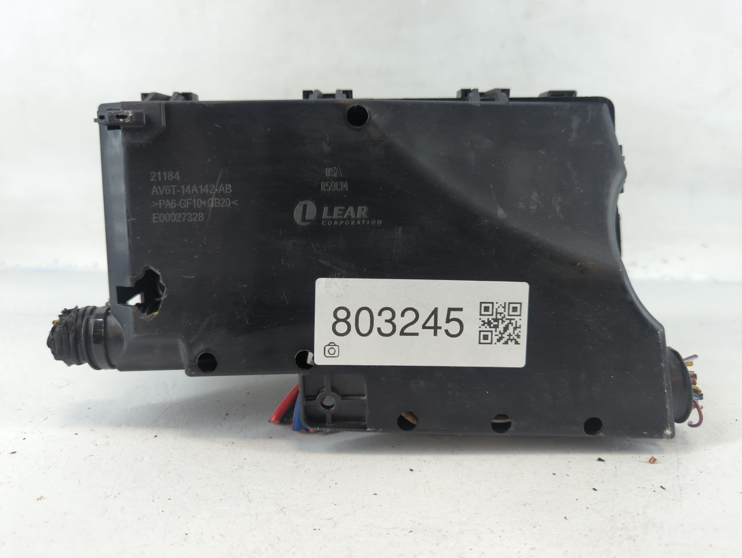 2019 Ford Escape Fusebox Fuse Box Panel Relay Module P/N:AV6T-14A067-AB E02345500 Fits OEM Used Auto Parts - Oemusedautoparts1.com