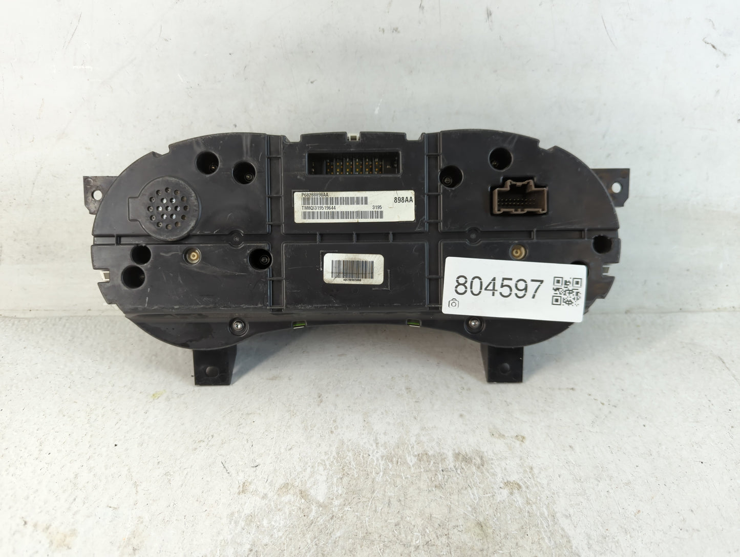 2016 Dodge Charger Instrument Cluster Speedometer Gauges P/N:P68288898AA Fits OEM Used Auto Parts - Oemusedautoparts1.com