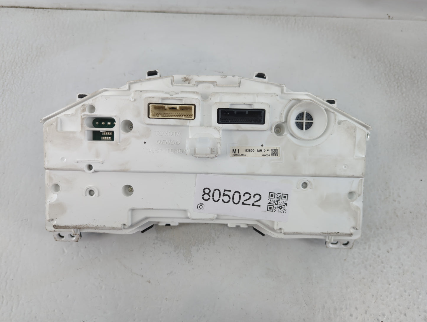 2020 Toyota Corolla Instrument Cluster Speedometer Gauges P/N:257550-0835 83800-1AM10 Fits OEM Used Auto Parts - Oemusedautoparts1.com