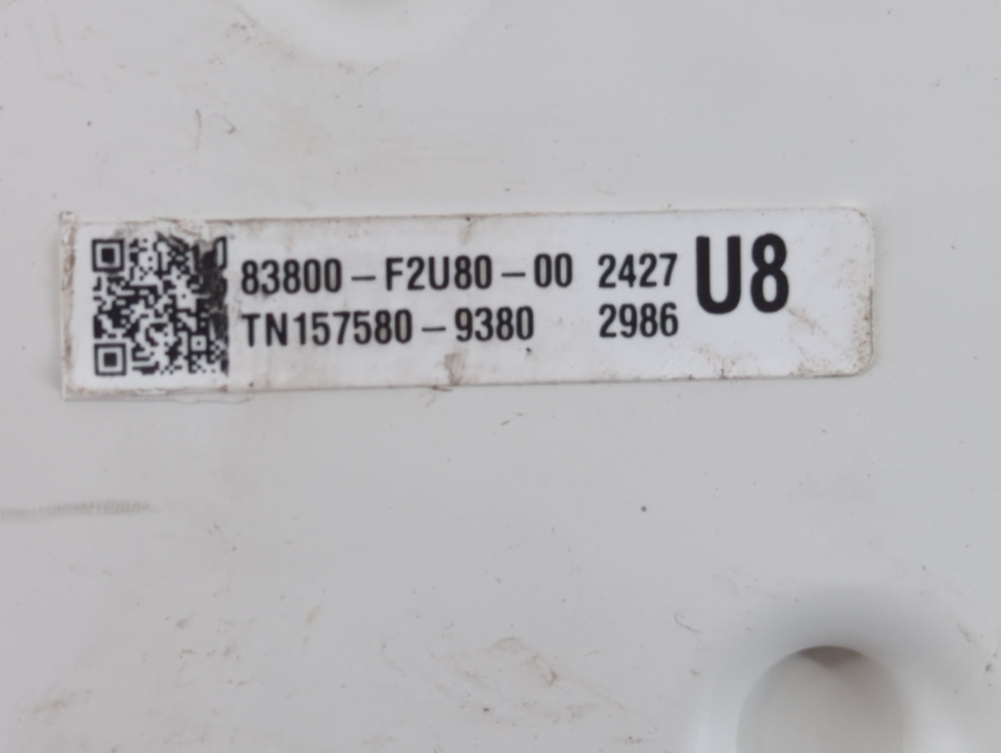 2018-2019 Toyota Corolla Instrument Cluster Speedometer Gauges P/N:TN157580-9380 83800-F2U80-00 Fits Fits 2018 2019 OEM Used Auto Parts - Oemusedautoparts1.com