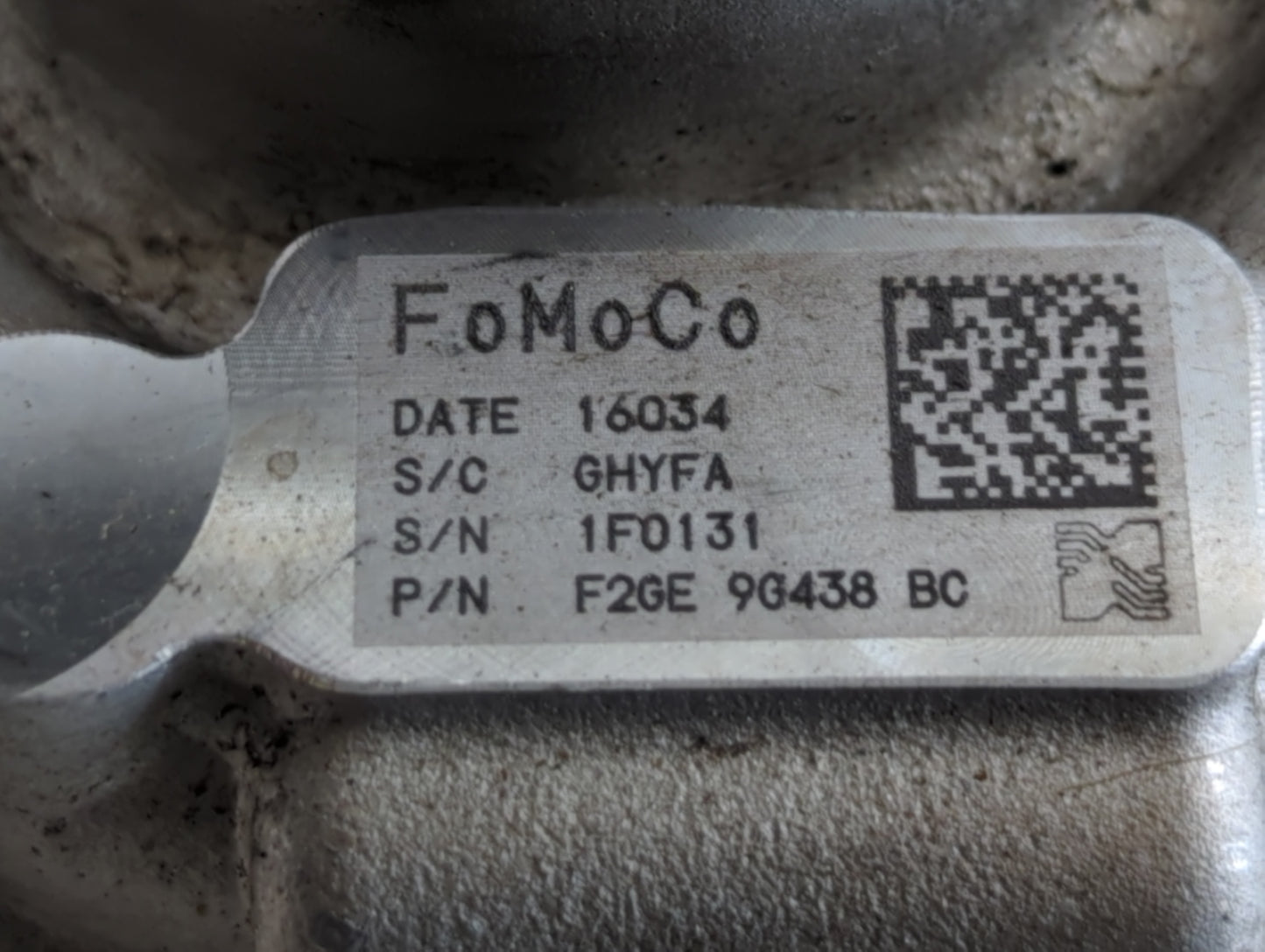 2015-2018 Ford Edge Turbocharger Turbo Charger Super Charger Supercharger - Oemusedautoparts1.com