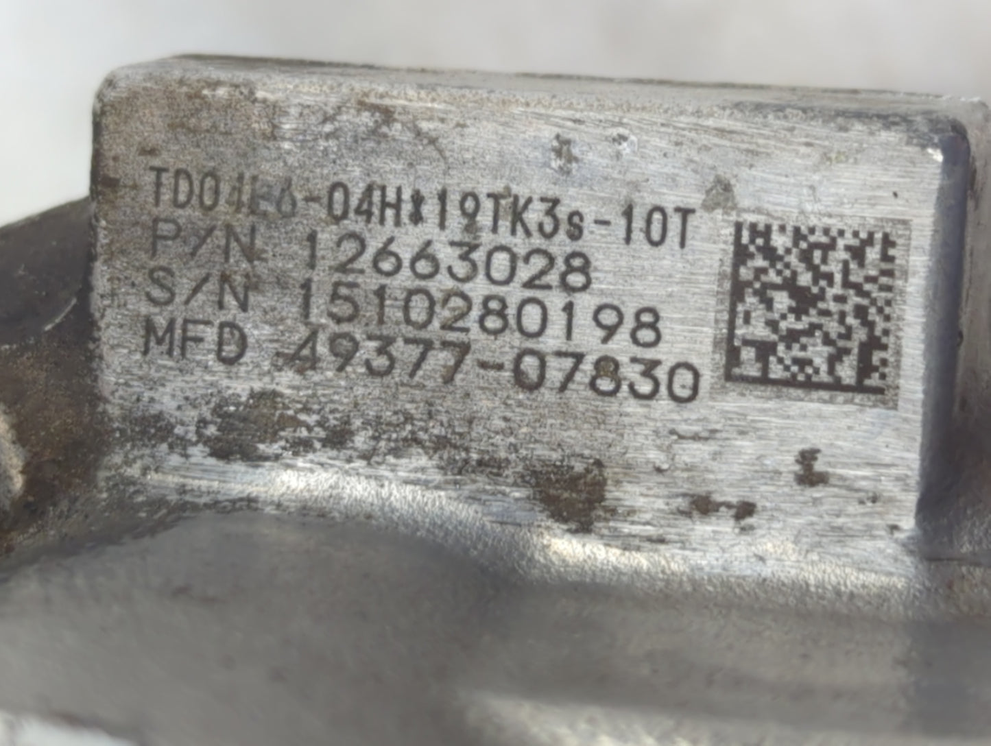 2014 Buick Regal Turbocharger Turbo Charger Super Charger Supercharger - Oemusedautoparts1.com