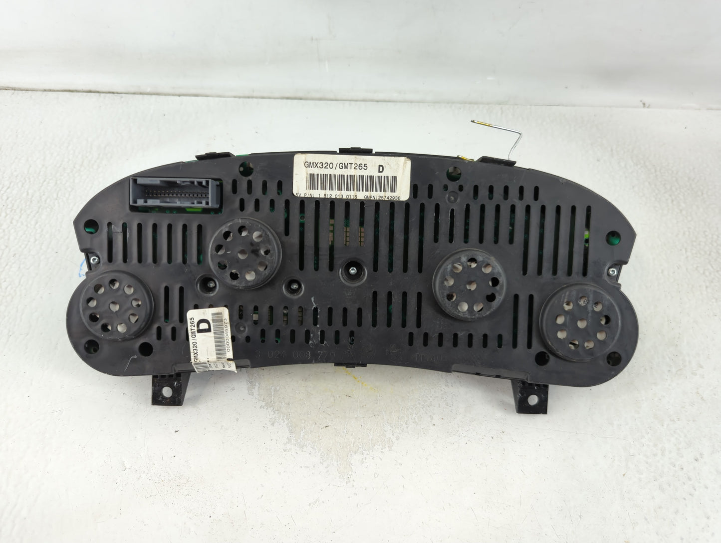 2003 Cadillac Cts Instrument Cluster Speedometer Gauges P/N:25742936 1 812 013 011B Fits OEM Used Auto Parts - Oemusedautoparts1.com
