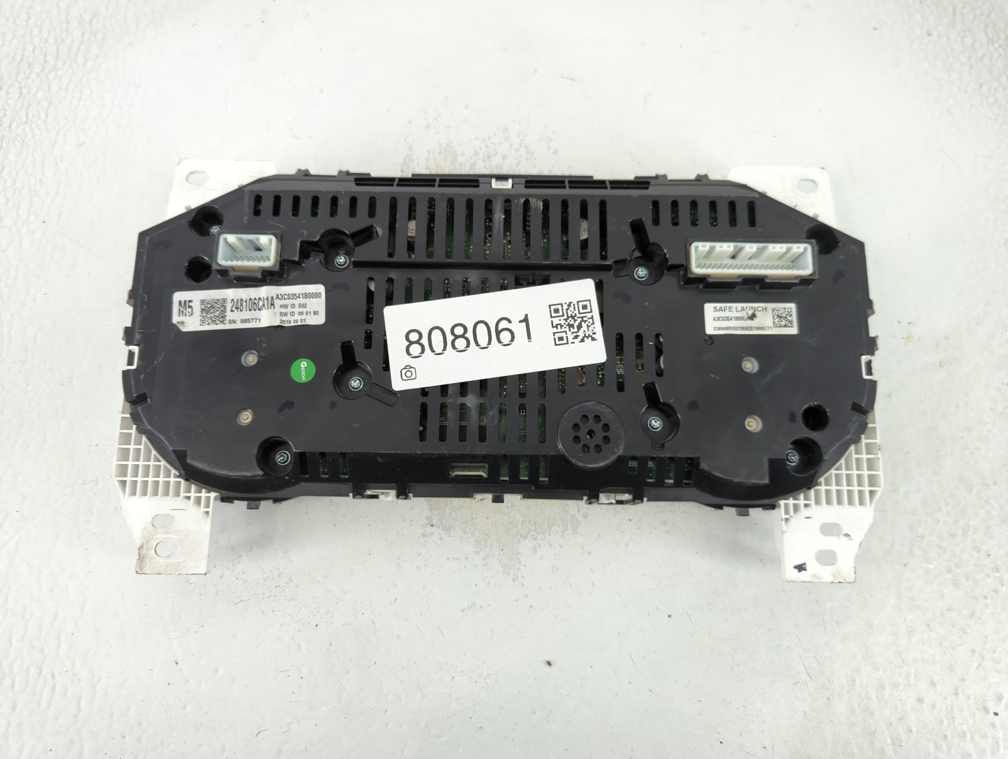 2020 Nissan Altima Instrument Cluster Speedometer Gauges P/N:24810-6CA1A 248106CA1A, 248136CA0A Fits OEM Used Auto Parts - Oemusedautoparts1.com