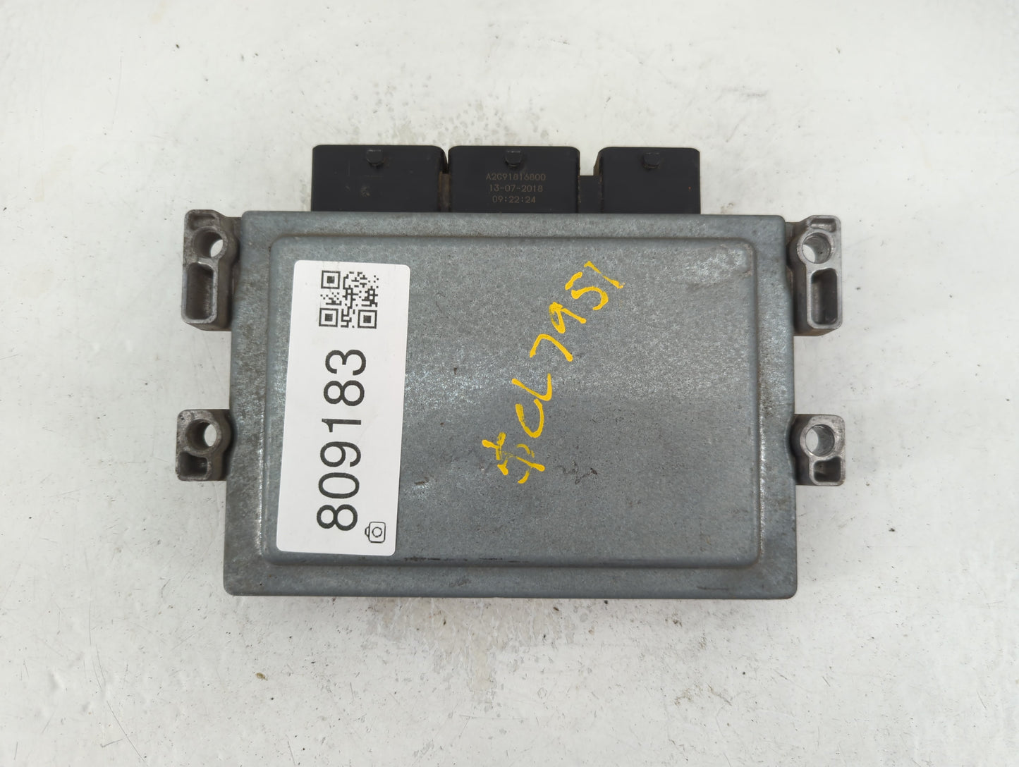 2019 Ford Fiesta PCM Engine Control Computer ECU ECM PCU OEM P/N:C1BA-12B684-CF KA6A-12A650-AC Fits OEM Used Auto Parts - Oemusedautoparts1.com