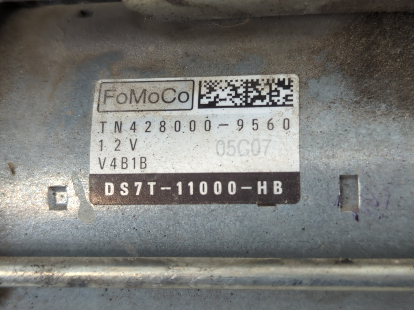 2013-2020 Ford Fusion Car Starter Motor Solenoid OEM P/N:TN428000-9560 DS7T-11000-HB Fits OEM Used Auto Parts - Oemusedautoparts1.com