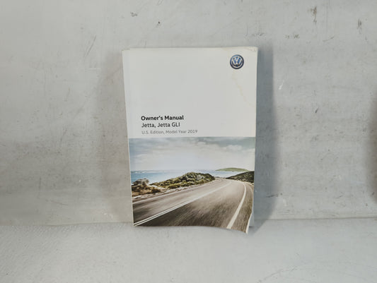 2019 Volkswagen Jetta Owners Manual Book Guide P/N:C219A7ING OEM Used Auto Parts