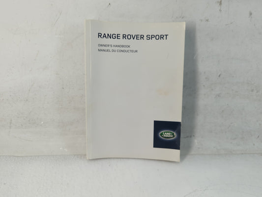 2014 Land Rover Range Rover Sport Owners Manual Book Guide OEM Used Auto Parts