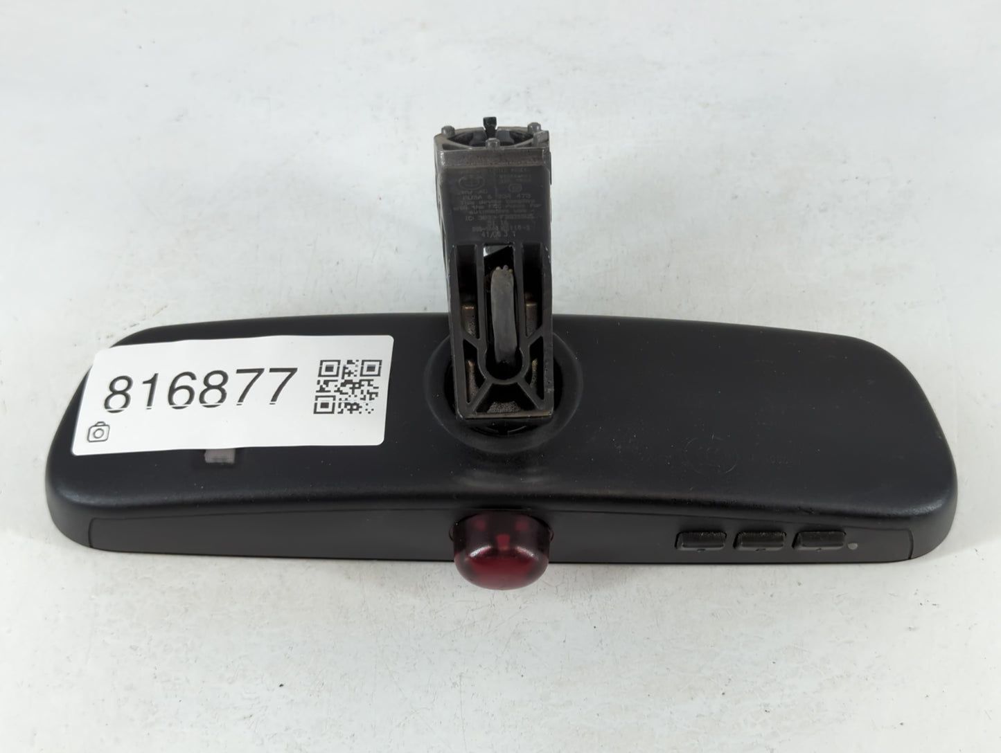 2007 Bmw 650i Interior Rear View Mirror Replacement OEM P/N:FUBA 6 934 475 Fits OEM Used Auto Parts - Oemusedautoparts1.com