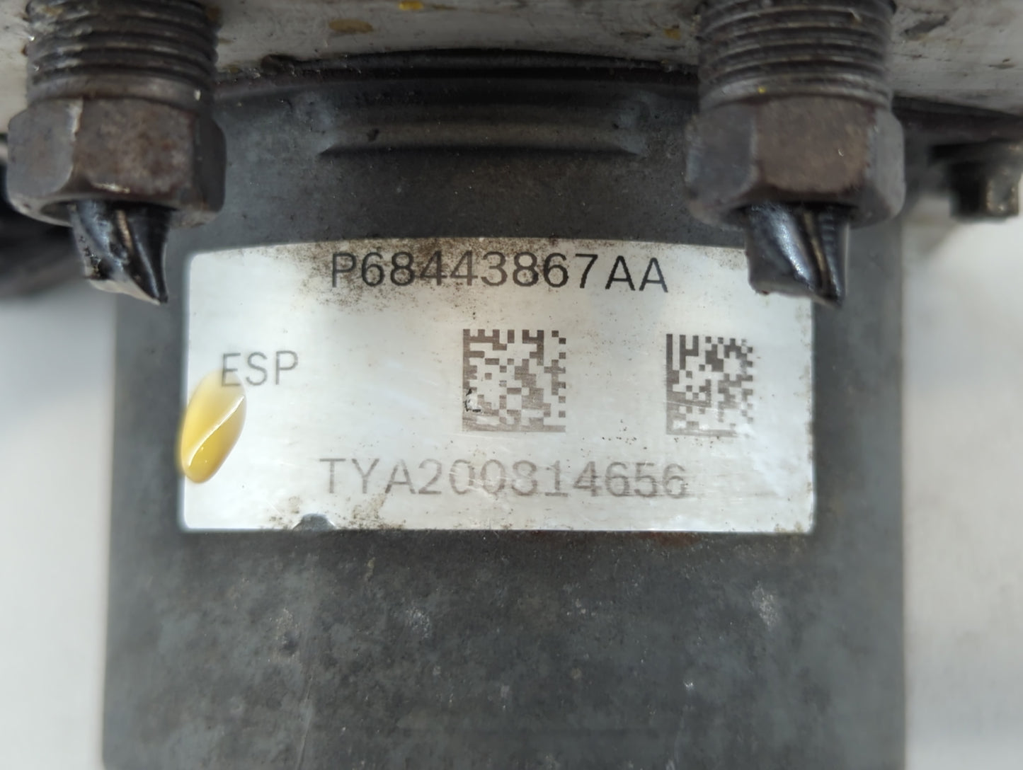 2019 Dodge Caravan ABS Pump Control Module Replacement P/N:P68443867AA Fits Fits 2015 2016 2017 2018 2020 OEM Used Auto Parts - Oemusedautoparts1.com