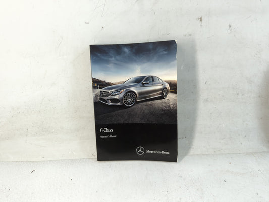 2016 Mercedes-Benz C350 Owners Manual Book Guide P/N:205 584 00 04 OEM Used Auto Parts