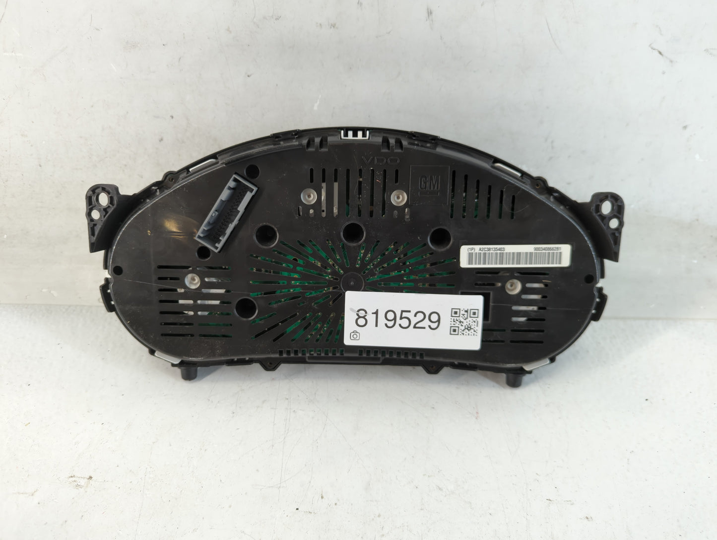 2013-2017 Gmc Terrain Instrument Cluster Speedometer Gauges P/N:22956686 Fits Fits 2013 2014 2015 2016 2017 OEM Used Auto Parts - Oemusedautoparts1.com